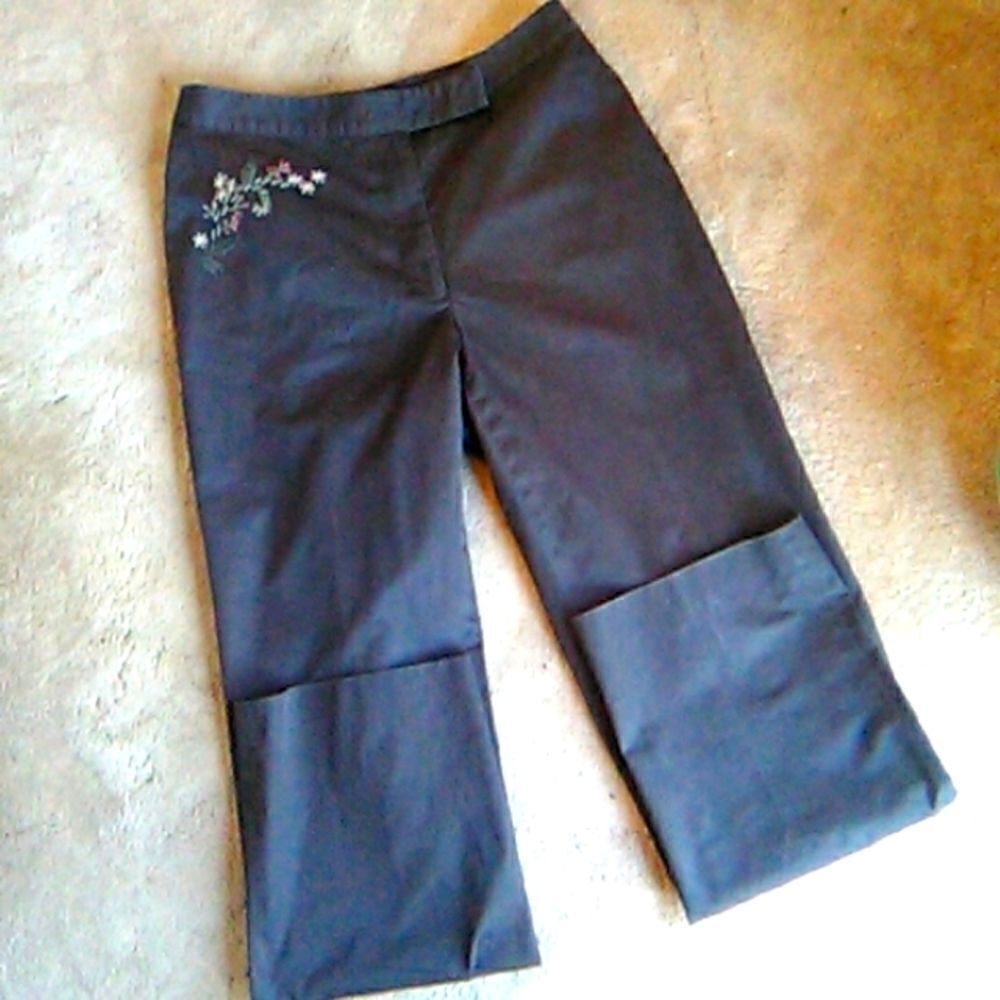 Ann Taylor Cotton Sateen Pants